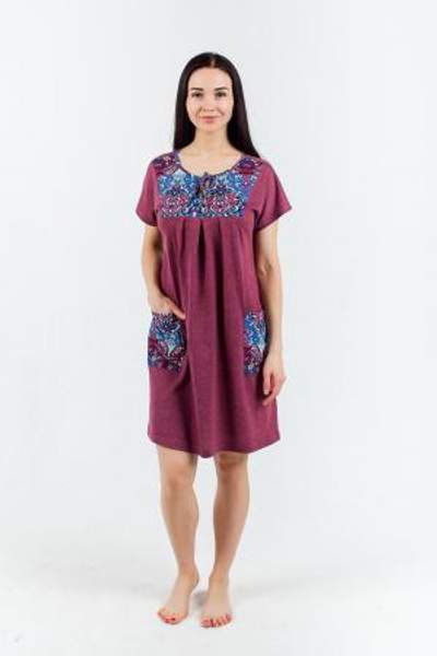 Платье женское Пелагея бордовый