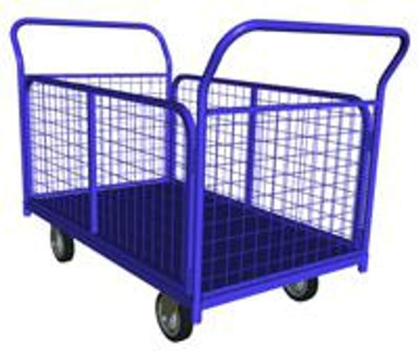 Платформенная тележка с бортами ТС 5(Russia ТПС 2)