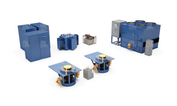 Плавильная печь GW-0.25-250-1 Стальной