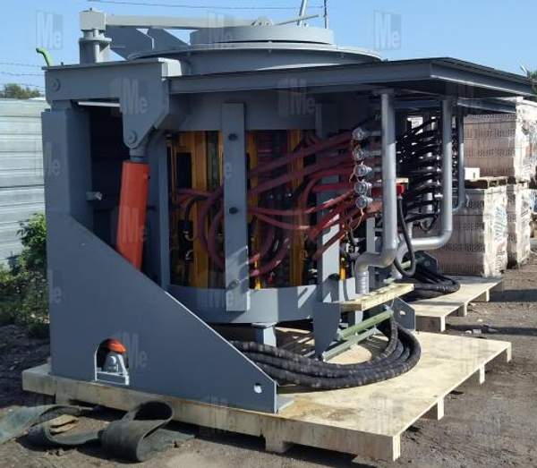 Плавильная печь GW-2-1500-0,5 стальной, гидравлика