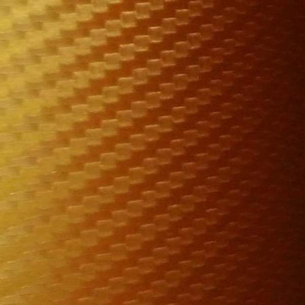 Пленка карбон 3D (DidaiX) Золото