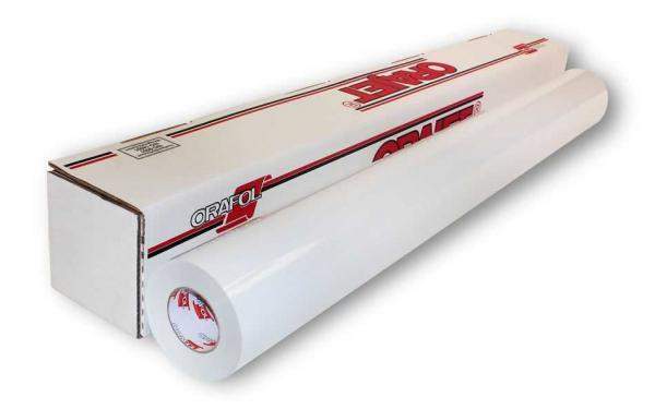 Пленка ORAJET 3640 10 белая глянцевая (Пленка ORAJET 3640 ширина 1м)