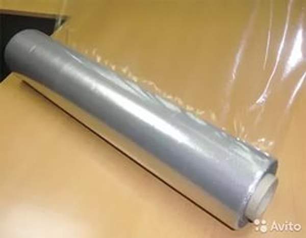 Пленка стрейч для ручной упаковки вторичная 17мкм х 500мм х 300м