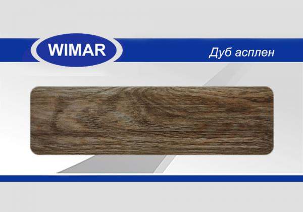 Плинтус с кабель-каналом ПВХ 820 Дуб асплен