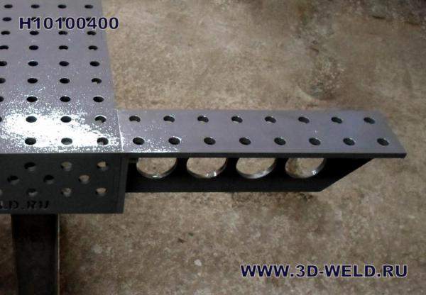 Плита добавочная к сварочному столу 3D-Weld Н10100400 400мм