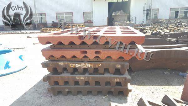 Плита дробящая для щековой дробилки Metso C116