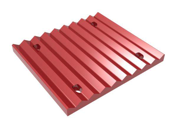 Плита дробящая подвижная и неподвижная для мобильной дробилки KOMATSU BR-380