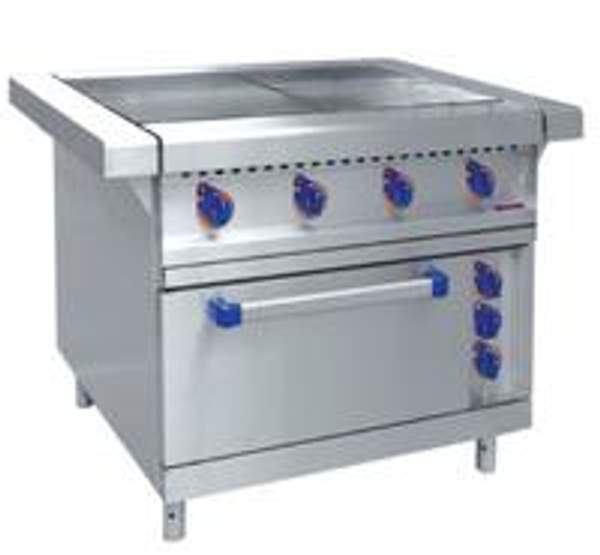 Плита электрическая 4-конфорочная с жарочным шкафом ЭП-4ЖШ