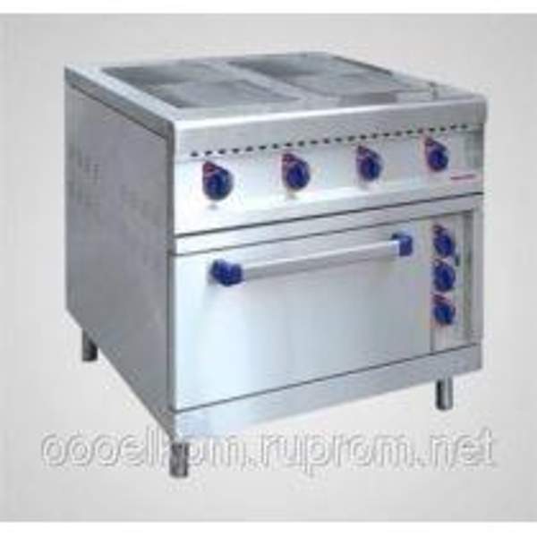 Плита электрическая Эпк-48жш-К-2/1 (вся нерж. сталь)