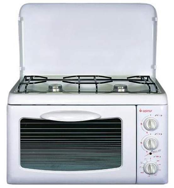 Плита газоэлектрическая двухгорелочная с духовкой ПГЭ 120 (К19)