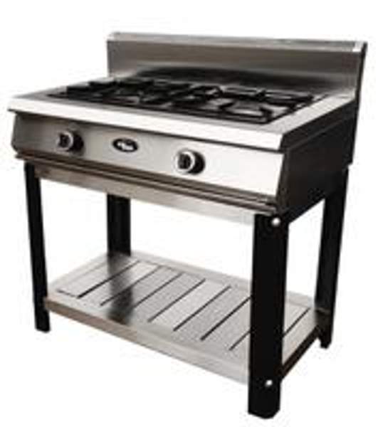 Плита газовая 2х горелочная Ф2ЖТЛПГ(п) (усиленныая на подставке).