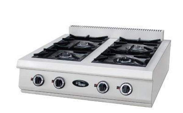 Плита газовая 4-х горелочная Ф4ЖТЛПГ (настольная)