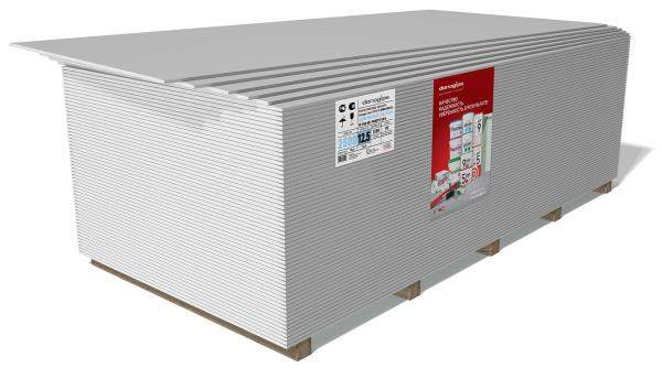 Плита гипсовая станд. ОПГО-УК-2500х1200х12,5 Аксолит(51)