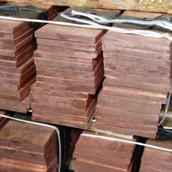 Плита медная 33х600х1500 мм ГПРХХ М3 ГОСТ 1173-2006