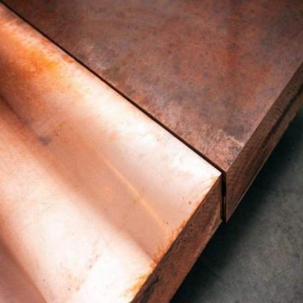 Плита медная M1 40х620 мм L=970 мм