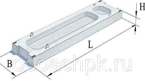 Плита сантехническая ПРС 26.15-16т