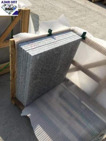 Плитка для ступеней 600х600х20. G383 термообработанный