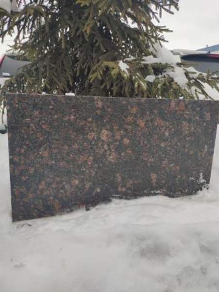 Плитка гранитная для ступеней TanBrown термообработка 600х300х20