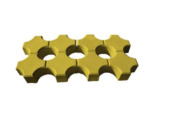 Плитка на дорожки ЭКО 265х265х60 (желтая)