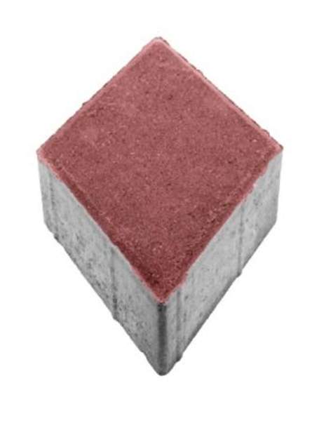 Плитка тротуарная h-80 мм вибропрессованная на сером цементе: цвет красный по цене изготовителя в Екатеринбурге | Оптом и в розницу официальный дилер завода строительных материалов «БЕРИТ» | «АТОМ Строймаркет»