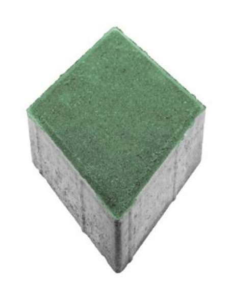 Плитка тротуарная h-80 мм вибропрессованная на сером цементе: цвет зеленый по цене изготовителя в Екатеринбурге | Оптом и в розницу официальный дилер завода строительных материалов «БЕРИТ» | «АТОМ Строймаркет»