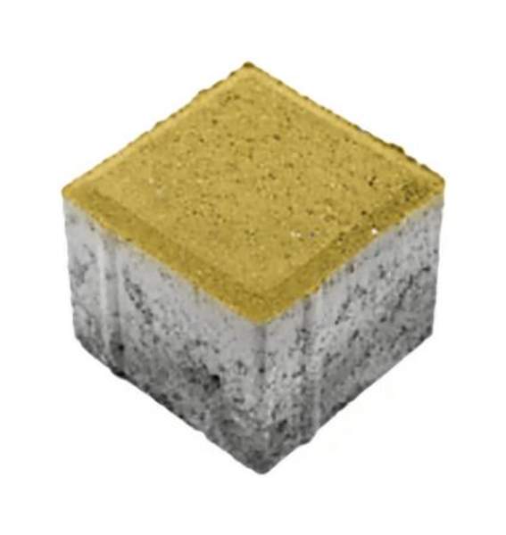 Плитка тротуарная h-80 мм вибропрессованная на сером цементе: цвет желтый по цене изготовителя в Екатеринбурге | Оптом и в розницу официальный дилер завода строительных материалов «БЕРИТ» | «АТОМ Строймаркет»
