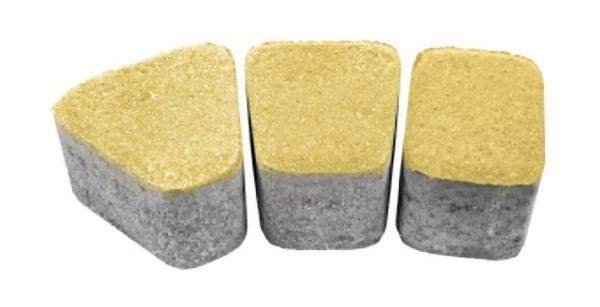 Плитка тротуарная h-80 мм вибропрессованная на сером цементе: цвет желтый по цене изготовителя в Екатеринбурге | Оптом и в розницу официальный дилер завода строительных материалов «БЕРИТ» | «АТОМ Строймаркет»