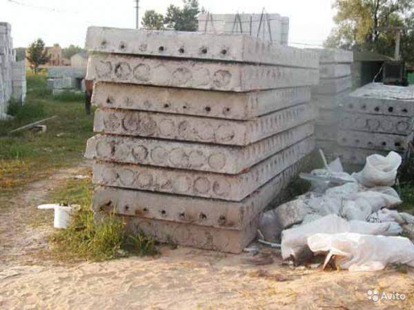 Плиты перекрытия 58-1.2 б/у 28-1.5 б/у