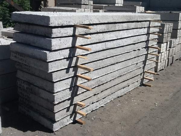 Плиты перекрытия каналов лотков