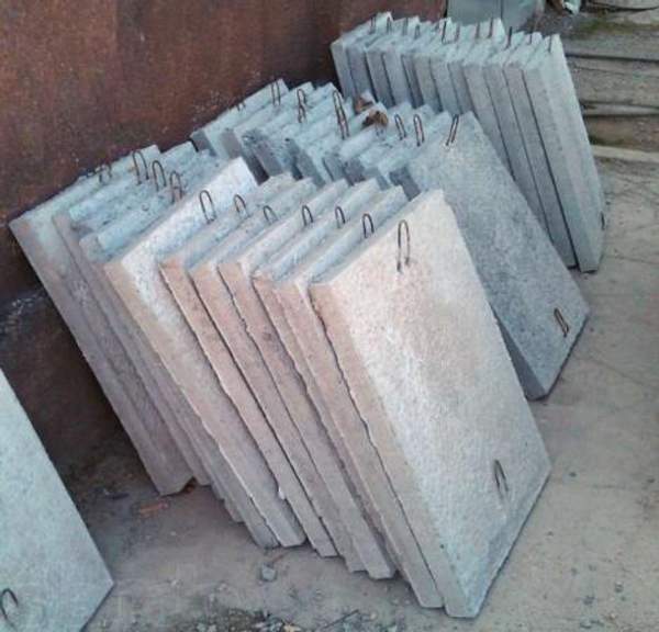 Плиты перекрытия лотков тип П (для лотков Л)