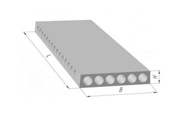Плиты перекрытия ПК 60.15-8АTVTА в Липецке