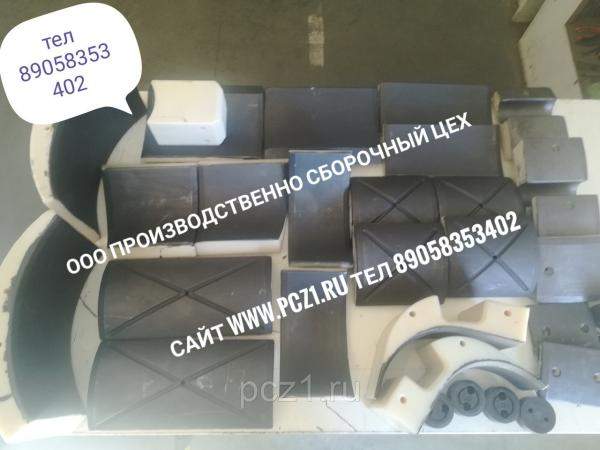 Плиты скольжения КС 45717-1Р (гнутая стрела) Ивановец ОАО "Автокран"