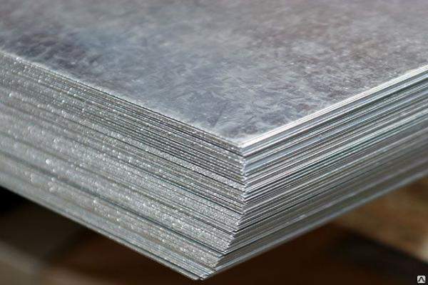 Плоский лист (1250мм) Оцинкованный 0,5 мм