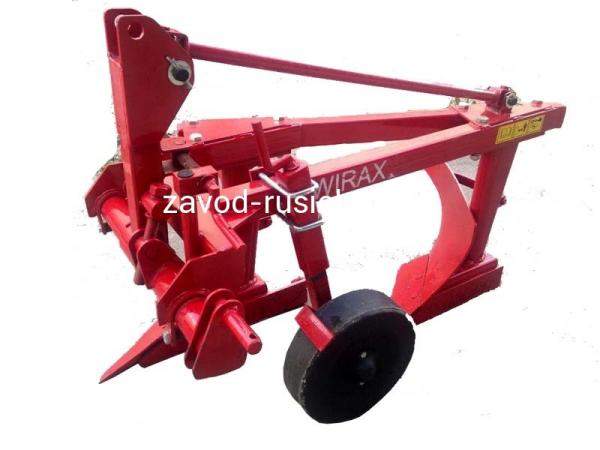 Плуг Wirax 2-20 двухкорпусной (Огородник) на минитрактор