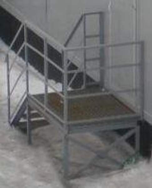 ПМГВ 18.10 Площадка стальная серии 1.450.3-3 с решетчатым ПВЛ настилом