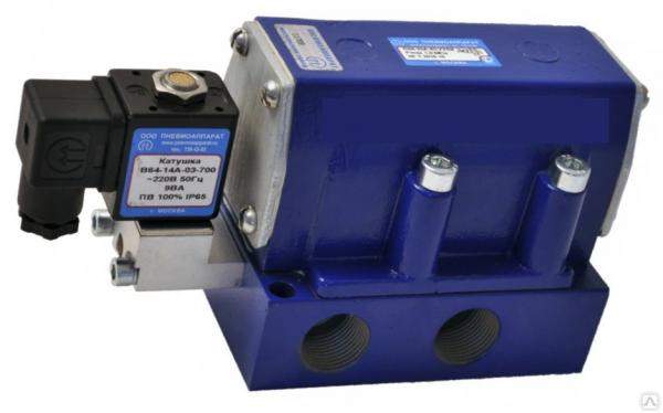 Пневматический распределитель В64-25А-03