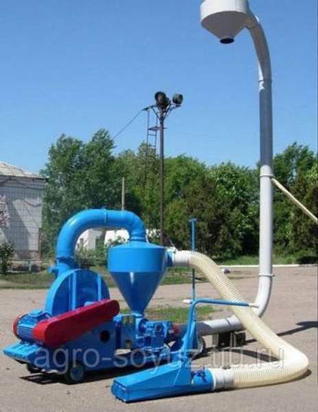 Пневматический транспортер зерна ПТЗ-15