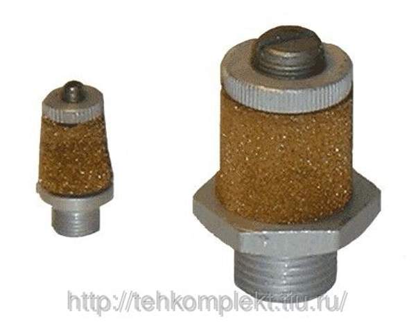 Пневмодроссель с глушителем П-ДГ