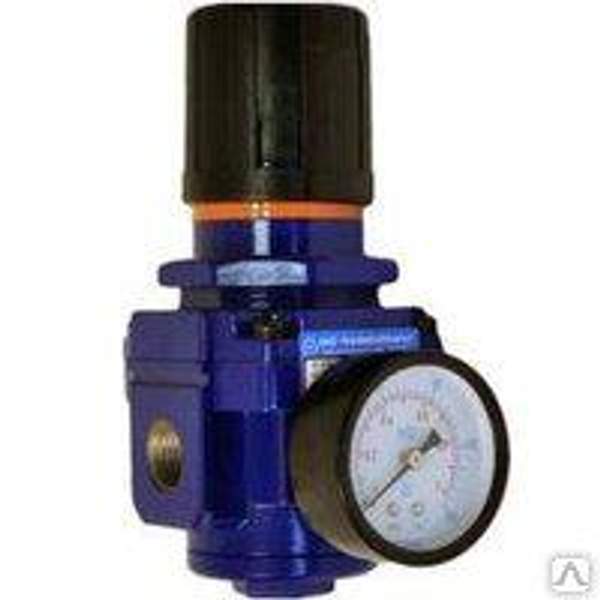 Пневмоклапан редукционный П-РК-16-1-1 с манометром