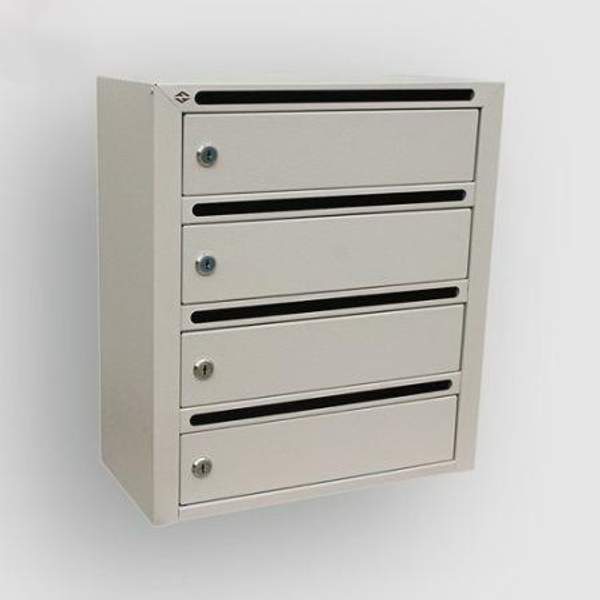 Почтовый ящик антивандальный "Гарант 4" подъездный многосекционный