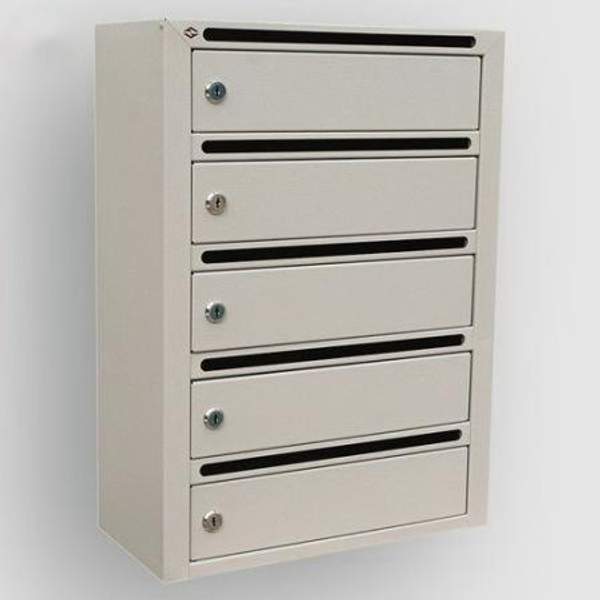 Почтовый ящик антивандальный "Гарант 5" подъездный многосекционный подъездный