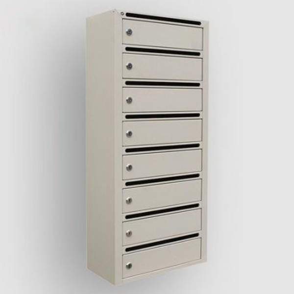 Почтовый ящик антивандальный "Гарант 8" подъездный многосекционный