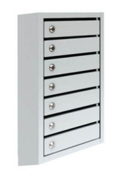 Почтовый ящик для подъезда ПМ - 7/зад.стенка