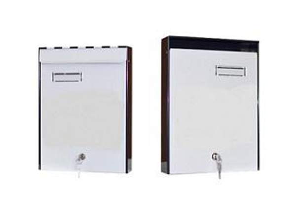 Почтовый ящик офисный вертикальный с клапаном