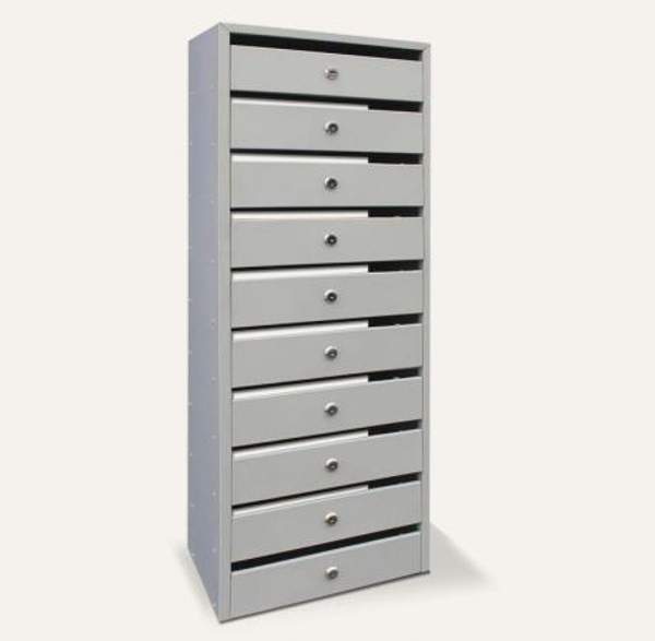 Почтовый ящик Оптима Компакт без задней стенки 10 секций