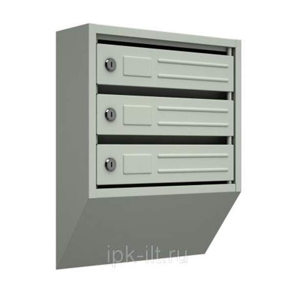 Почтовые ящики для дома "Родонит" 3 секции