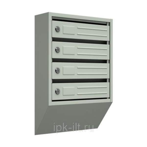 Почтовые ящики для дома "Родонит" 4 секции