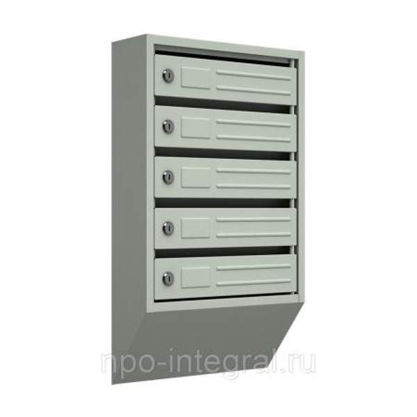 Почтовые ящики для дома "Родонит" 5 секции