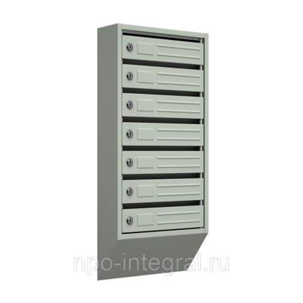 Почтовые ящики для дома "Родонит" 7 секции