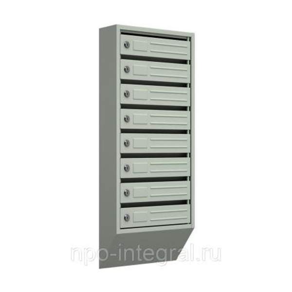 Почтовые ящики для дома "Родонит" 8 секции